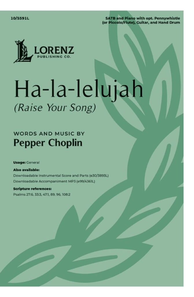 Ha-la-lelujah (Raise Your Song)